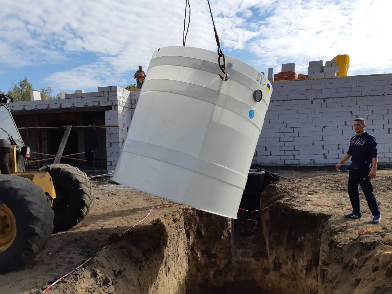 Монтаж очистных сооружений AQUATEC (6)